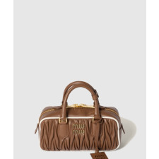 미우미우 아르카디 마테라쎄 파이핑 스몰 토트백 5BB142