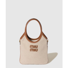 미우미우 캔버스 아이비 토트백 5BA281