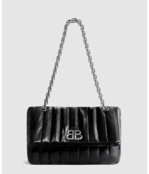 발렌시아가 모나코 스몰 퀄트 체인 숄더백 765966