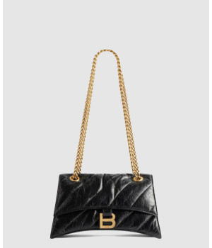 발렌시아가 크러쉬 스몰 퀄티드 체인 숄더백 716351