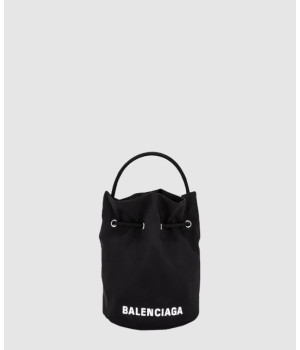 발렌시아가 휠 드로스트링 XS 버킷백 656682