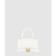 발렌시아가 샤이니 크로커 아워글래스 스몰 탑 핸들백 593546