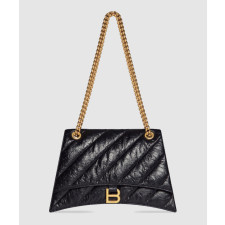 발렌시아가 크러쉬 퀄티드 미디움 체인백 716393