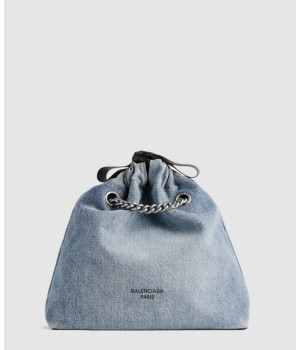 발렌시아가 크러쉬 스몰 토트 숄더백 742942