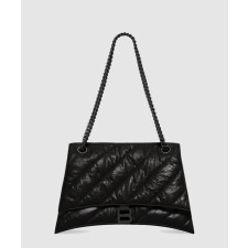 발렌시아가 크러쉬 퀄티드 미디움 체인백 716393