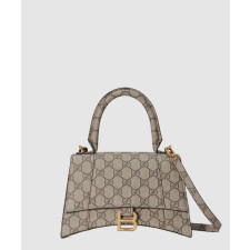 발렌시아가 X 구찌 아워글래스 탑 핸들백  681697