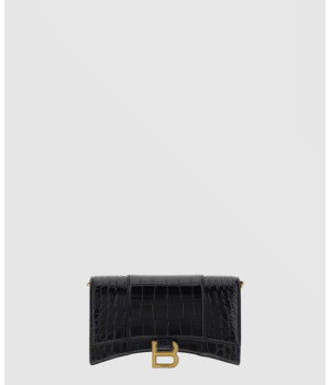 발렌시아가 아워글래스 체인 미니 숄더백 656050