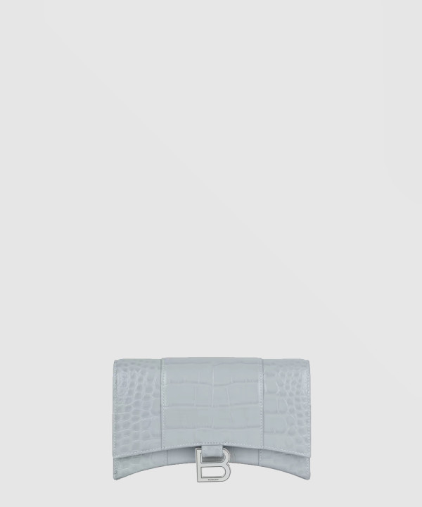 발렌시아가 아워글래스 체인 미니 숄더백 656050