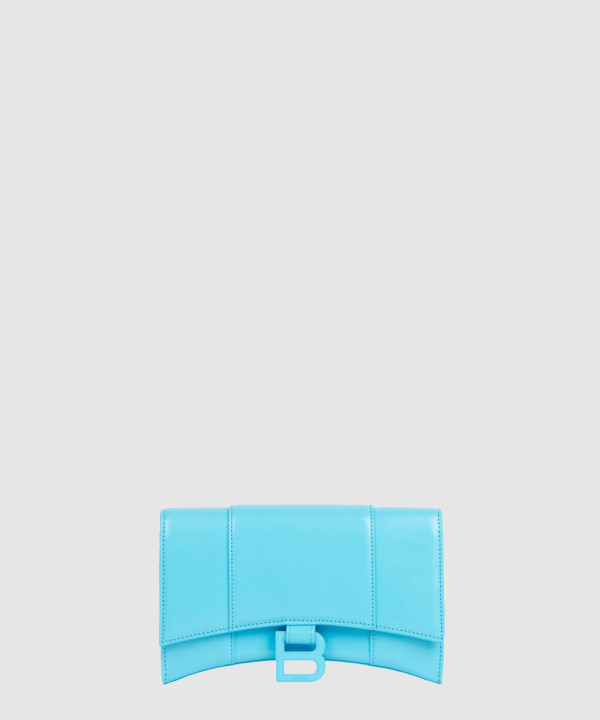 발렌시아가 아워글래스 체인 미니 숄더백 656050