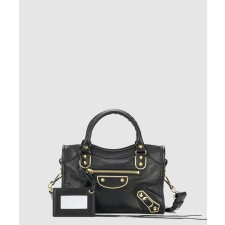 발렌시아가 메탈릭 엣지 미니 시티 토트백 390160