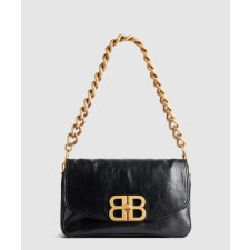 발렌시아가 BB 소프트 플랩 스몰 숄더백 748598