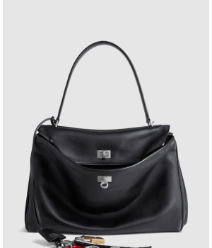 발렌시아가 로데오 미디엄 유즈드 이펙트 원 참 핸드백 789772