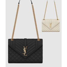 생로랑 엔벨로프 미디움 체인백 600185