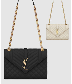 생로랑 엔벨로프 미디움 체인백 600185