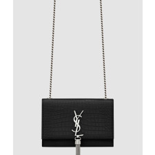 생로랑 태슬 케이트 크로커 스몰 숄더백 474366