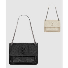 생로랑 니키 미디움 체인 숄더백 633158