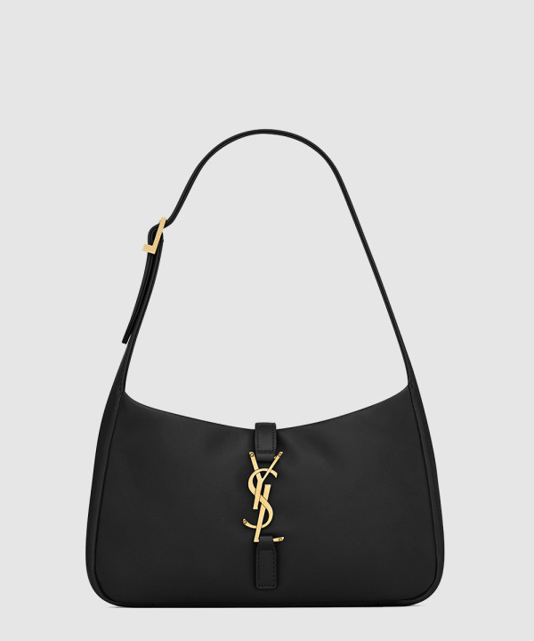 생로랑 LE 5 A 7 패딩 호보 숄더백 763419