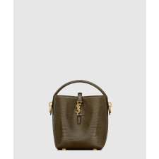 생로랑 유광 리자드 LE 37 미니 버킷백 765870