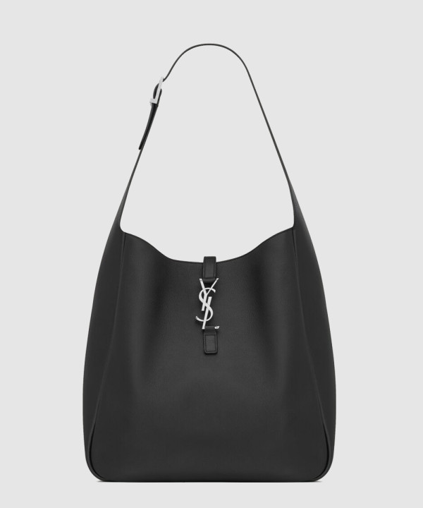 생로랑 그레인 레더 LE 5 A 7 라지 호보백 753837