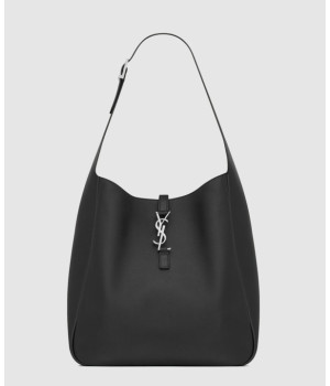 생로랑 그레인 레더 LE 5 A 7 라지 호보백 753837