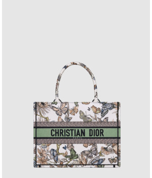 디올 북 토트백 미디움 버터플라이 M1296