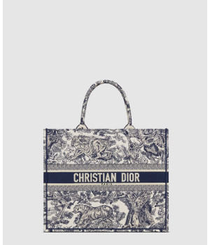 디올 북 토트백 라지 트왈 드 주이 M1286