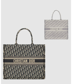 디올 북 토트백 라지 오블리크 M1286