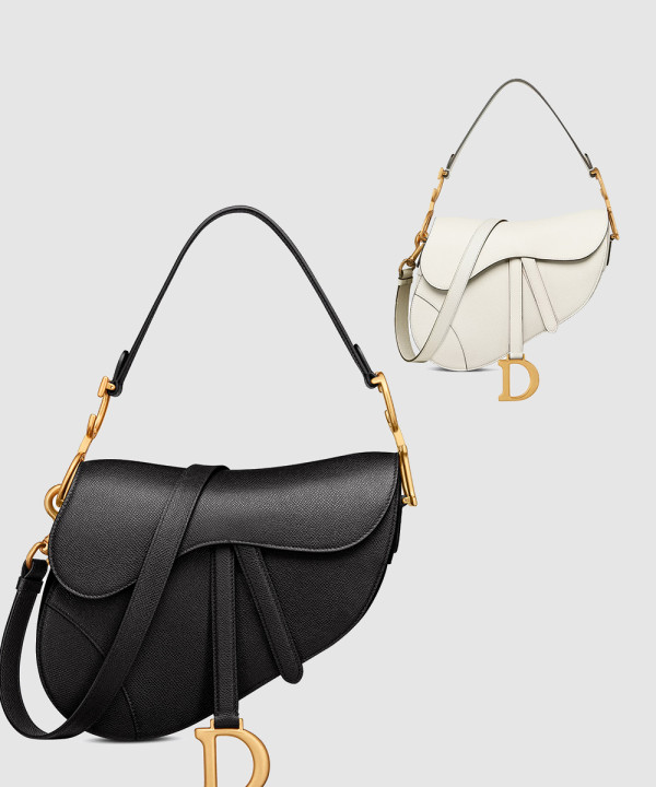 디올 그레인 새들 스트랩백 미디움 M0455