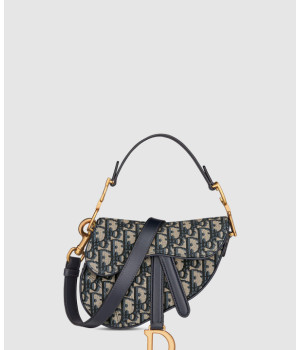 디올 오블리크 새들 스트랩백 미니 M0456