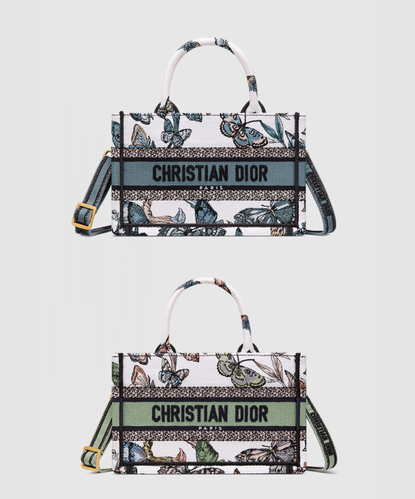 디올 북토트백 미니 버터플라이 S5573