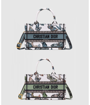 디올 북토트백 미니 버터플라이 S5573