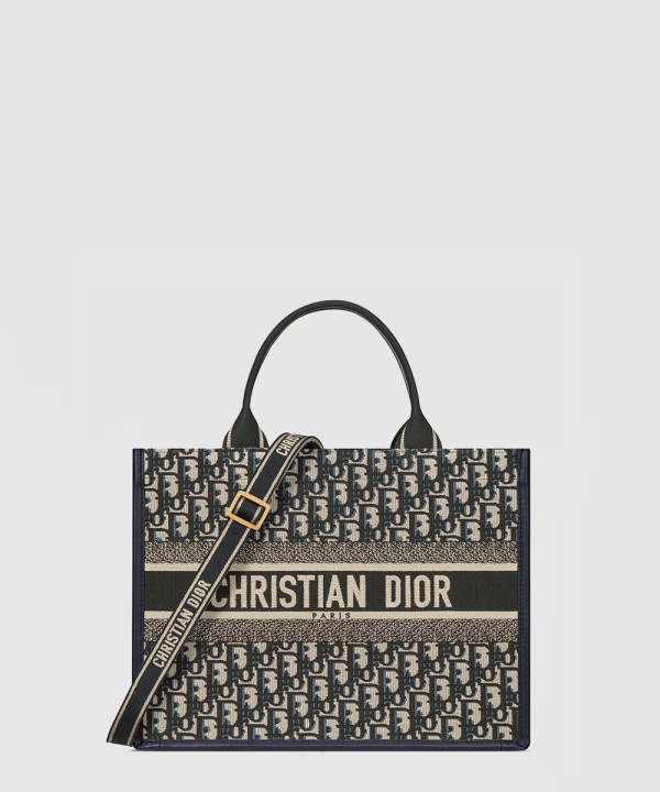 디올 오블리크 북 토트백 미디엄 M1324