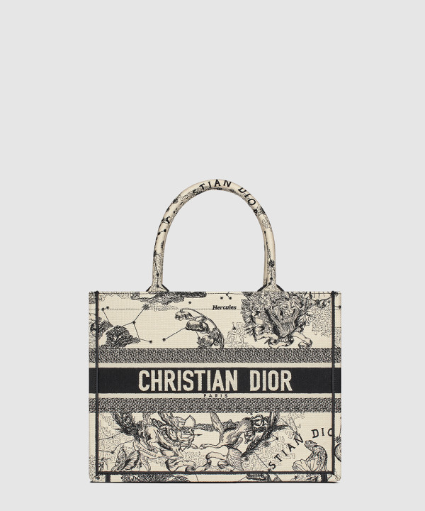 디올 북 토트백 미디움 드래곤 조디악 M1296