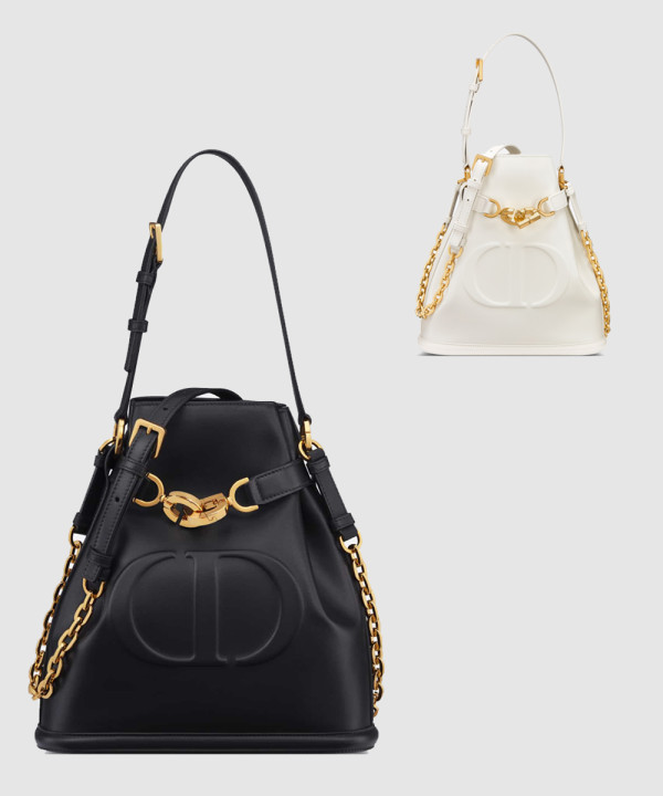 디올 쎄 디올 버킷 백 미디움 M2271