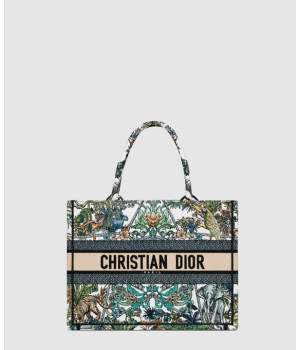 디올 북 토트백 미디움 멀티컬러 에뚜왈 드 보야쥐 M1296