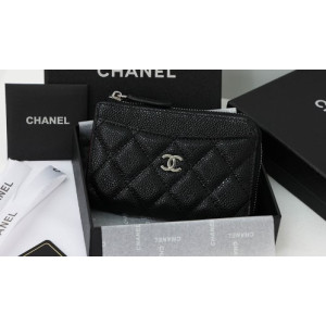 (국내배송) 샤넬 CC로고 클래식 지퍼 카드 지갑