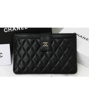 (국내배송) 샤넬 클래식 램스킨 카드홀더 파우치 장지갑