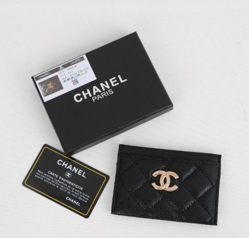 (국내배송) 샤넬 50083 샤넬 21 카프스킨 카드지갑