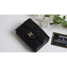 (국내배송) 샤넬 클래식 캐비어 지퍼 플랩월릿