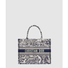 디올 북 토트백 미디움 트왈 드 주이 M1296