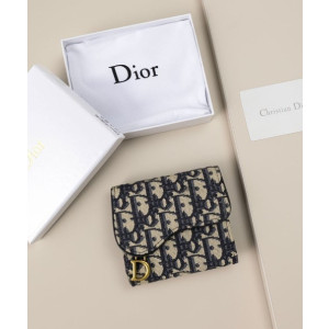 (국내배송) 디올 SADDLE LOTUS 지갑