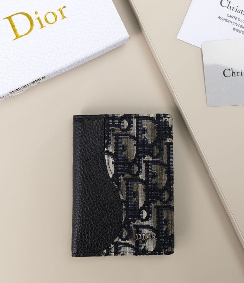 (국내배송) 디올 SADDLE 2단 카드 지갑