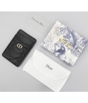 (국내배송) 디올 카로 카드홀더 블랙