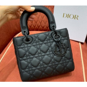 (국내배송) 디올 MY ABC LADY 레이디 매트 블랙 스몰 백