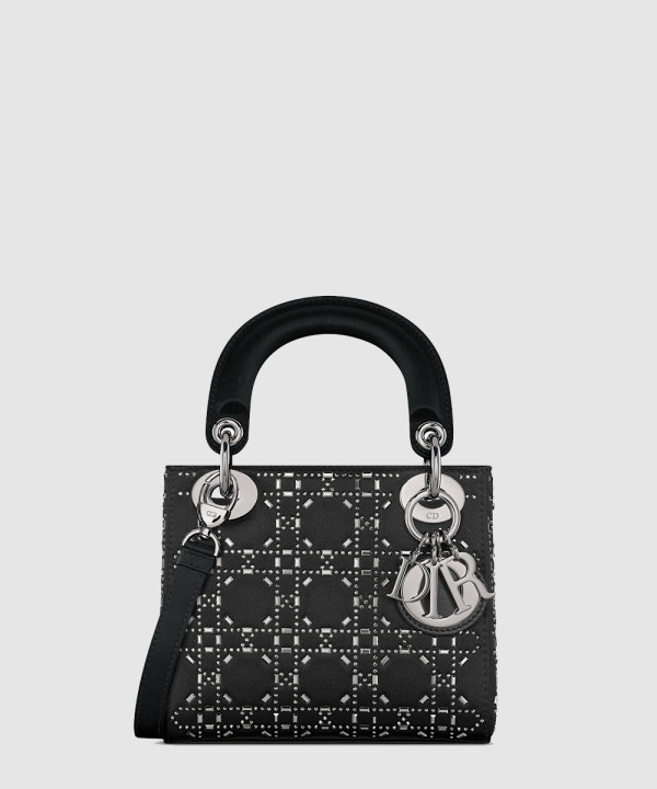 디올 레이디 새틴 미니백 M0500