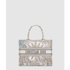 디올 미디움 디올 북 토트백 리브 디 인피니 M1296