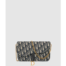 디올 새들 체인 파우치 S5907