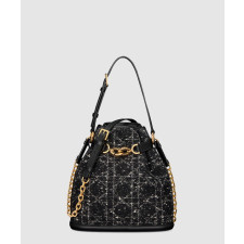 디올 트위드 쎄 디올 버킷 백 미디움 M2271