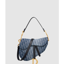 디올 오블리크 새들 스트랩백 미디움 M0455