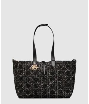 디올 트위드 뚜주흐 토트백 라지 M2820